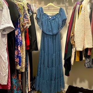 Womens medium blue dress NWT